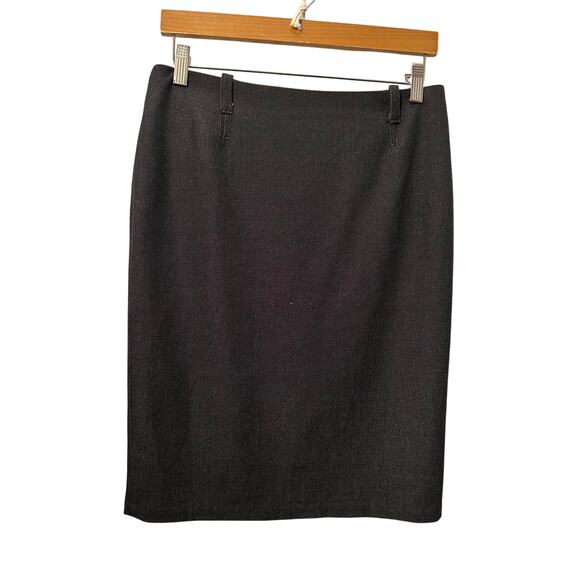 Max Studio Women’s Gray Midi Straight Pencil Skirt Size 4 NWT - Picture 1 of 8